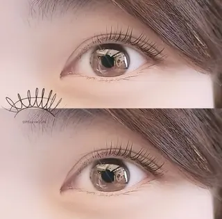 マツエク・マツパ 完全個室eyelash salon Rey東京町田店所属・🎀Rey 町田店🎀のマツエク・マツパデザイン