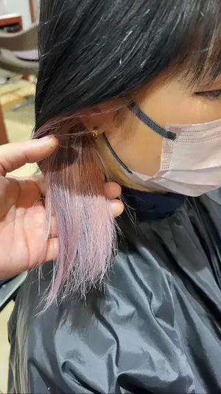 セミロング 坂本 優輝のヘアスタイル