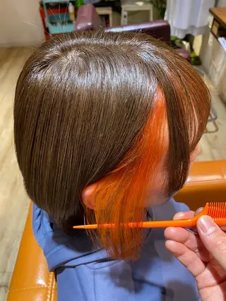 ショート ICON所属・艶美髪マスター 店長✂︎YUKKEのヘアスタイル