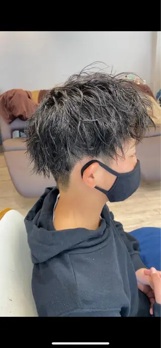 パーマ メンズ メンズサロンGRIT 店長 深山一平のヘアスタイル