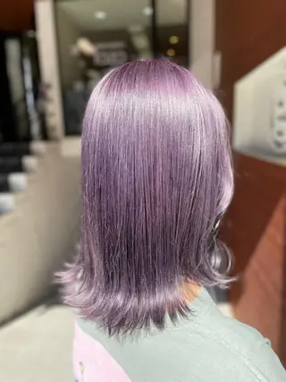 ミディアム カラー IORI #韓国ヘア#髪質改善のヘアスタイル