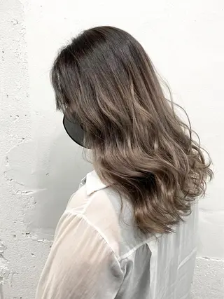 セミロング カラー ヘアアレンジ 🎨カラー満足度 500%💫ヅル💫のヘアスタイル