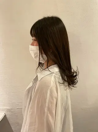 ロング gram岡崎南 KYOKOのヘアスタイル