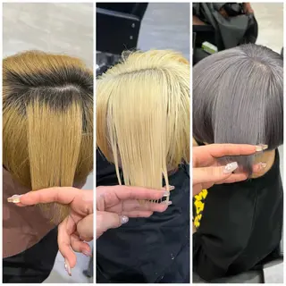 ショート カラー いろあそび所属・12月限定🉐カット モデル募集🉐のヘアスタイル