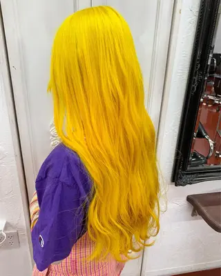 ロング カラー ピンクベージュ/新潟 万代/高橋桃葉🍑のヘアスタイル