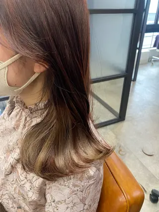 ミディアム カラー 🍓小野 紗由美🍓のヘアスタイル