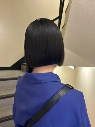 ショート ☕️結【suii.】 ボブ/ヘアセット☕️のヘアスタイル