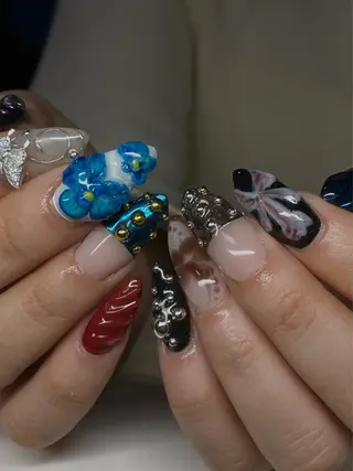 ネイル cozmic sista所属・💕Nanaka💕 ［森ノ宮駅徒歩1分］のネイルデザイン