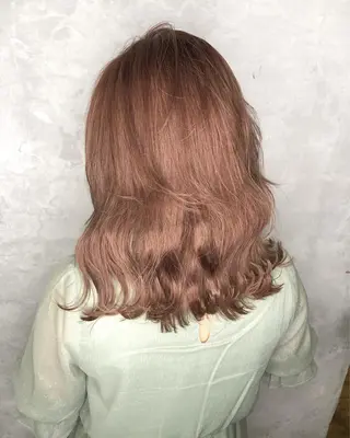 ミディアム カラー ヘアアレンジ 遠藤 拓馬のヘアスタイル