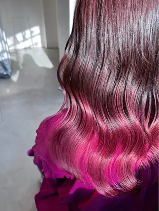 ロング カラー 🌐👽フクイ キララ🌎💎のヘアスタイル