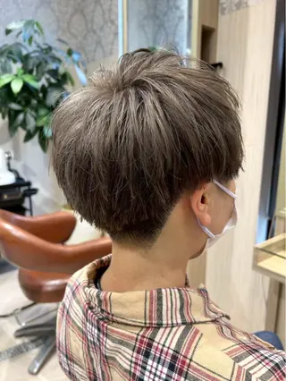 ショート カラー メンズ特化☝️添田 好恵のヘアスタイル