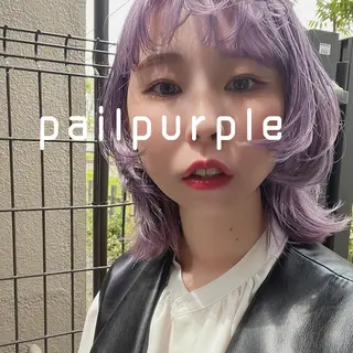 ミディアム teddy所属・韓国レイヤー//ブラ ウンカラー🐼メイのヘアスタイル