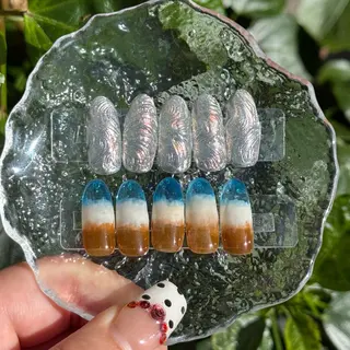 ネイル nail salon supe_所属・supe_ YAHATAのネイルデザイン