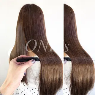 ロング カラー メンズカット/波巻き TAKUMAのヘアスタイル