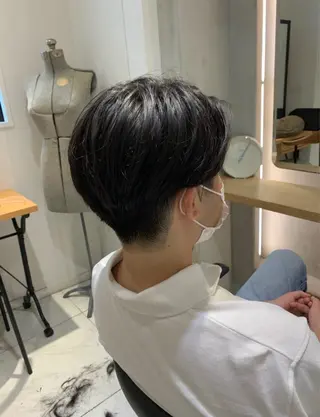 メンズ るり 暗髪・艶カラーのヘアスタイル