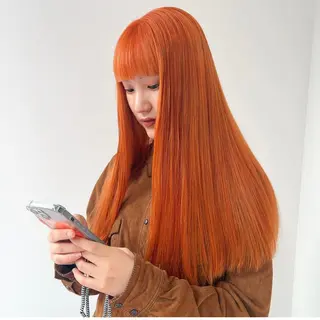 ロング カラー 🎀ダブルカラー/ ピンク×ガーリー🎀のヘアスタイル