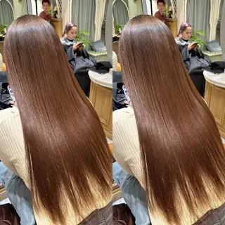 ロング MASHU韓国ヘア/ レイヤー/透明感カラのヘアスタイル