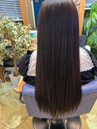 ロング うる艶×韓国hair 【아스카🌸アスカ】のヘアスタイル