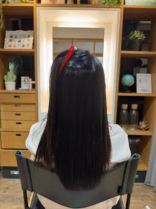 セミロング afloatkobe所属・美髪/髪質改善 川口凌弥のヘアスタイル