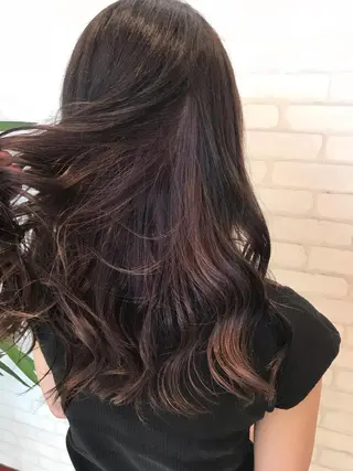 ロング カラー 中川 拓弥のヘアスタイル