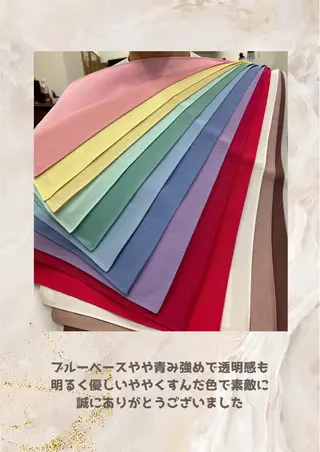 パーソナルカラー診断 自由が丘💐ブルームのその他イメージ