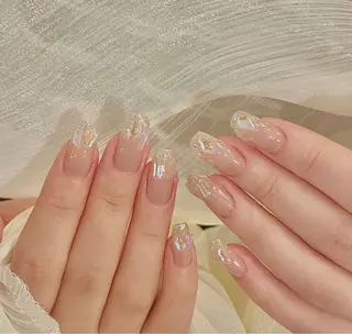 ネイル 🎀KIRA ワンホンネイル✨のネイルデザイン