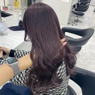 カラー 韓国風スタイル💘 透明感ヘア💘のヘアスタイル