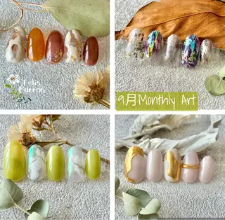 ネイル Lelis Marron所属・岸 侑李のネイルデザイン