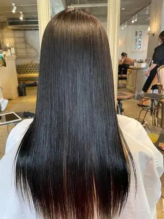 ロング 脇 文太のヘアスタイル