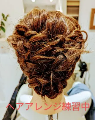 ヘアアレンジ 【Amika 】 マイコのマツエク・マツパデザイン