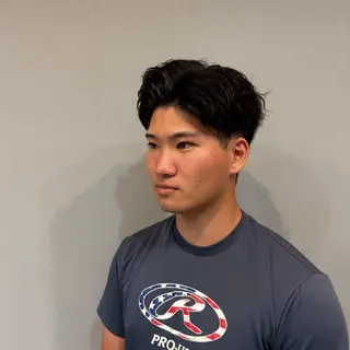メンズ 山口 泰広のヘアスタイル