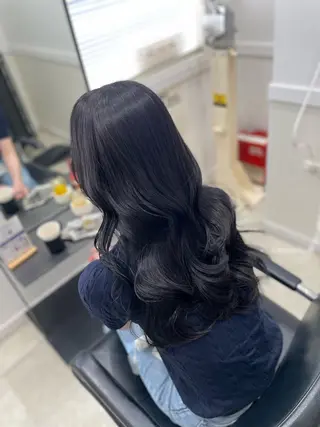 ロング 🤍韓国トレンド ヘア🤍miku🤍のヘアスタイル