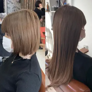 ミディアム Orque 伊藤丈晴のヘアスタイル