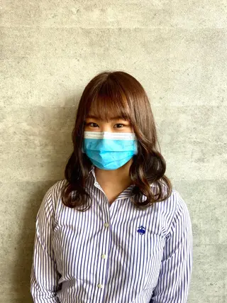 ミディアム ✨髪質改善/透明感✨ 西野　陽のヘアスタイル