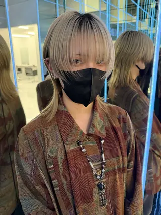 ショート 🐺立川のウルフ屋 さん🐺おかみ🐺のヘアスタイル