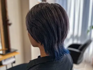 ミディアム カラー affect 上大岡所属・《髪質改善・縮毛矯正 /ブリーチ》坂本爽のヘアスタイル