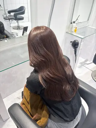 ロング カラー 髪質改善🩰透明感カ ラー🎀hinanoのヘアスタイル