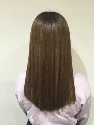 カラー ブリーチ/ヘアケア/ 艶髪/イギチハルのヘアスタイル