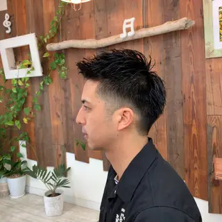 メンズ edA所属・竹内 央のヘアスタイル