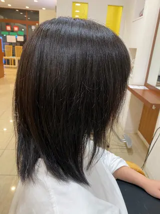 ロング フジサキ ハヤトのヘアスタイル