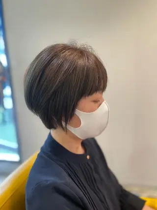 ショート カラー 髪質改善 Yoshiのヘアスタイル