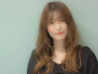 ロング カラー 🌈割れない顔周り 中村隆寛のヘアスタイル