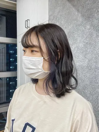 ミディアム little  横浜所属・🌷久保田 優🌷のヘアスタイル