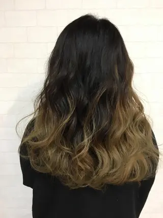 ロング カラー Agu hair rupia 金沢店所属・金沢美容室/ 艶髪/夜営業/JINのヘアスタイル