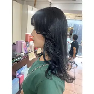 ロング カラー ヘアアレンジ 宮川 莉央のその他イメージ