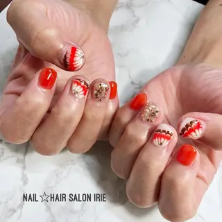 ネイル Hair salon Irie所属・與儀 知佳のネイルデザイン