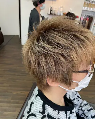 ショート アトリエ ネッコのヘアスタイル