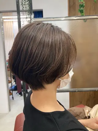 ショート OVER THANKS.所属・【苦楽園】 OVER THANKS. 柳田のヘアスタイル