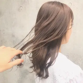 ミディアム カラー XYZ新宿所属・⭐️DAIKI⭐️ ハイトーン/髪質改善のヘアスタイル