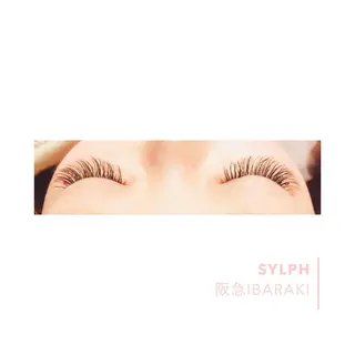 マツエク・マツパ シールエクステ/ ハイトーンカラーのヘアスタイル